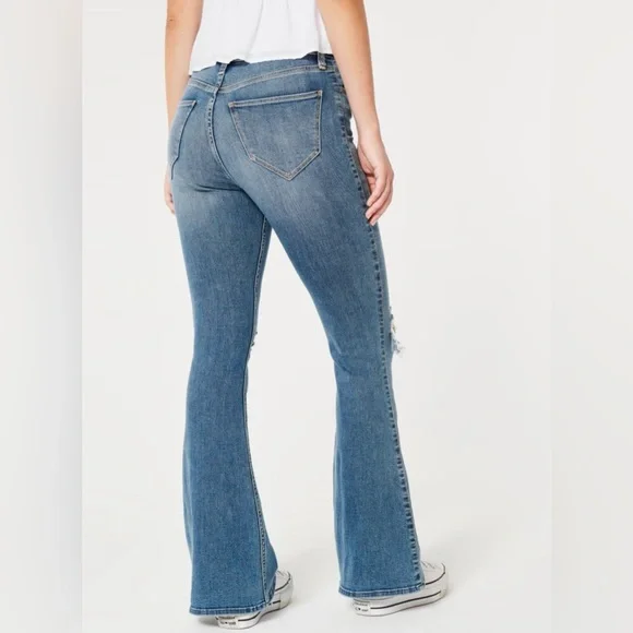 Hollister High Rise Vintage Flare Jeans - Picture 3 of 10